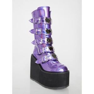 Dolls kill demonia heart boots